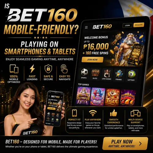 Is BET160 Mobile-Friendly